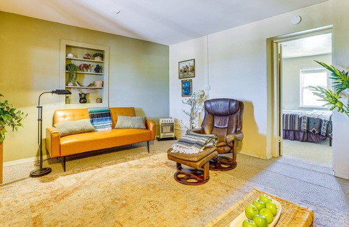Tucson Apartment | Tucson Desert Getaway: Pet Friendly, Mountain View