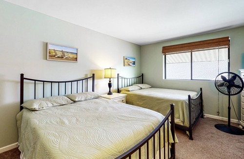 North Ocean City Condo | Two-level condo with pool & private balcony - walk to beach and Northside Park