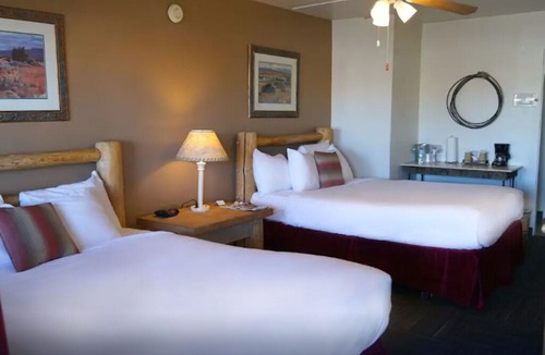 Camp Verde Cabin | Two Queen Suite 105 in Fort Verde Suites