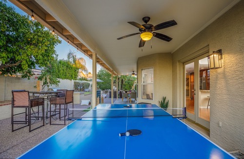 Paradise Valley Village House | Unbeatable location, fun game room, relaxing heated pool and spa, putting green!