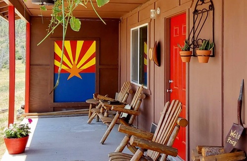 Eagar Cabin | Unique cabin nestled in a hidden pasture in beautiful Nutrioso, AZ.
