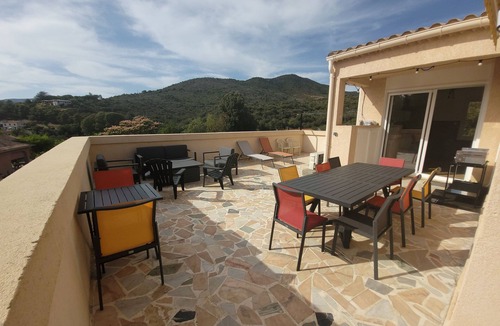 Sagone House | Vacation Rental in Southern Corsica, sleeps 10, with a pool, a 4-minute walk from the beach.