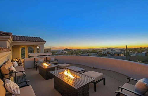 East Mesa House | Valley-View Pool & Hot Tub in Foothills