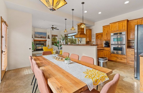 Sedona House | Views! Private Heated Pool + Spa + BBQ + Games + EV + High-speed Wifi