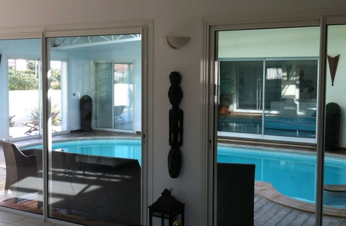 Ghisonaccia Villa | VILLA 380M2 LAND 2700m2 - HEATED INDOOR POOL - QUIET