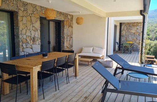Pietrosella House | Villa 4 bedrooms + 1 T2 sea view and swimming pool