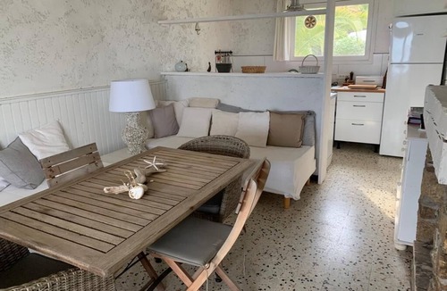 Sari-Solenzara Villa | Villa Arbousier, 180° sea view, large terrace, 8 people