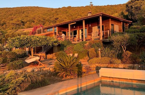 Coti-Chiavari House | VILLA CASA STELLA- 4 bedrooms, swimming pool, sea view, quiet location