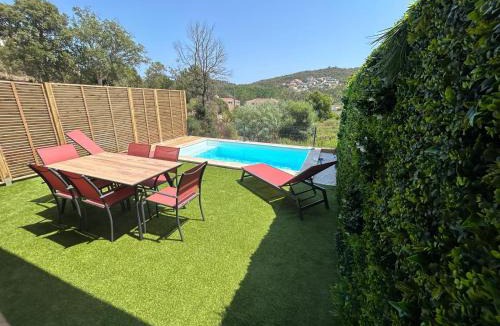 Favone Villa | Villa Corail- Piscine privée- Corsu di Core
