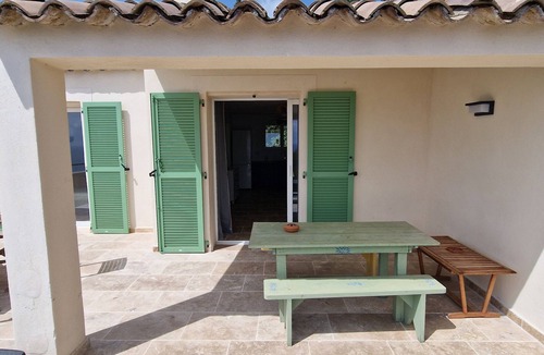 Sari-Solenzara Villa | Villa Cypress, 180° sea view, large terrace, 8-10 p