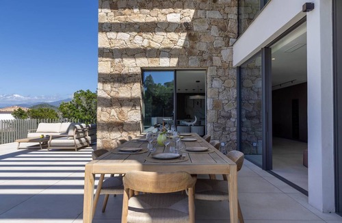 Coti-Chiavari House | Villa DEA - 380 m² villa with 6 bedrooms, panoramic sea view, beachfront, infinity pool,.