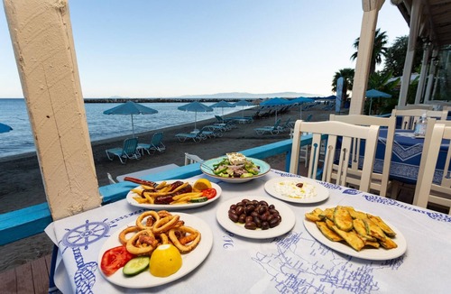 Sarlata Villa | Villa Eufrosini Large Private Pool Walk to Beach Sea Views A C Wifi Car Not Required - 2301