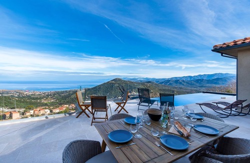 Santa-Reparata-di-Balagna Villa | Villa Evasione - Climatisée, piscine vue mer