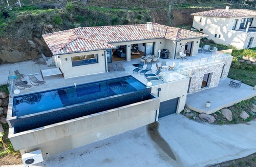 Santa-Reparata-di-Balagna Villa | Villa Evasione - Climatisée, piscine vue mer