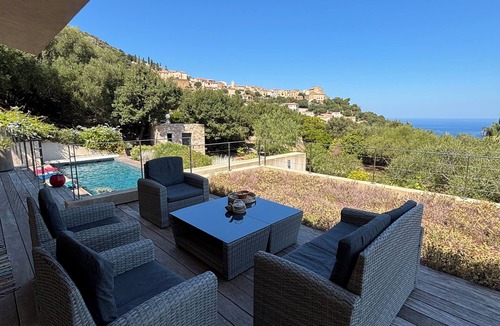 Monticello Villa | Villa Gioia – Panoramic Sea View – Pool – Sleeps 8 – Monticello/L’Île-Rousse