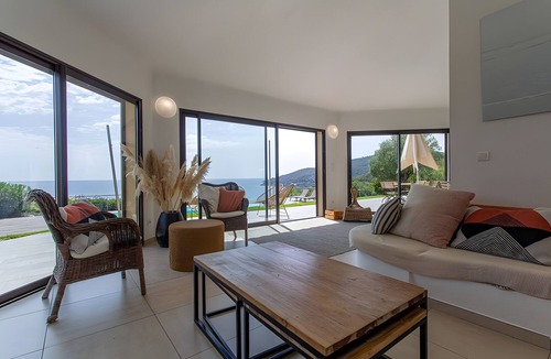 Conca Villa | Villa "Les Hauts de Figha" with Sea View, Wi-Fi, and Air Conditioning