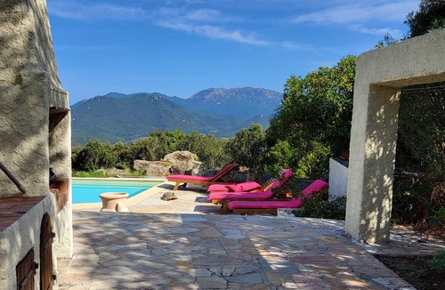 Sartene House | Villa Les Oliviers breathtaking sea and mountain views