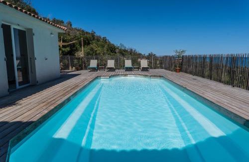 Sari-Solenzara Villa | Villa Mare è Machja avec piscine et vue mer