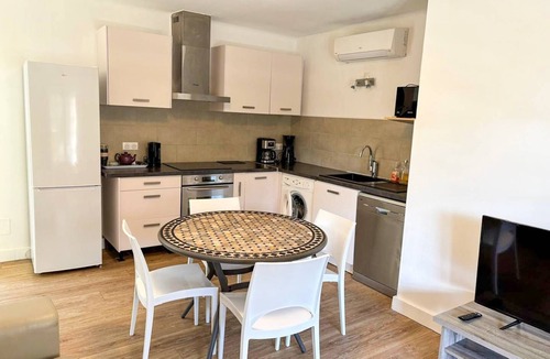 Olmeto House | Villa NAOMI, swimming pool, 100 m from the beach