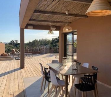 Lecci Villa | Villa Onda piscine chauffée 3 ch plage 1 km de la plage