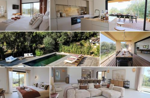 Pianotolli-Caldarello Villa | Villa Ottavia - Villa de standing avec piscine chauffée - Au coeur du maquis