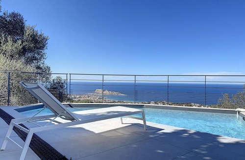 Santa-Reparata-di-Balagna Villa | Villa panoramic sea view, heated pool, Monticello, 4 bedrooms