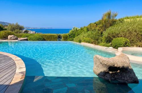 Marine de Davia Villa | Villa panoramique avec vue mer et montagne à Corbara
