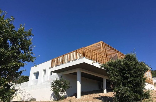 Oletta Villa | Villa Phi, on the heights of Saint Florent, 10 minutes from the beach