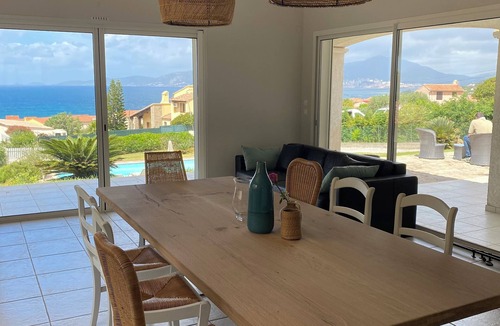 Molini Villa | VILLA PORTICCIO SWIMMING POOL EXCEPTIONAL SEA VIEW - BEACH 5 mn -GARDEN LANDSCAPE