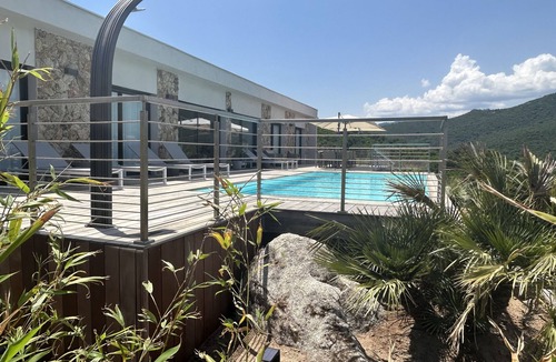 Favone Villa | Villa Pura Corsica: magnificent new sea/beachview villa all luxury and own pool