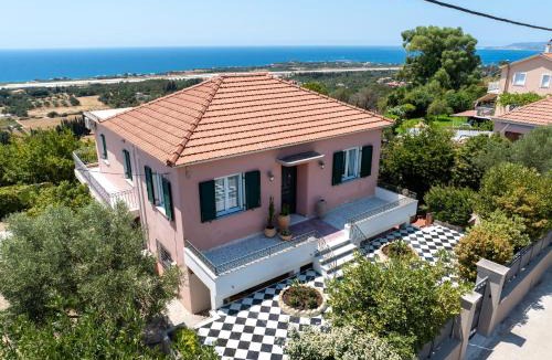 Sarlata House | Villa Thea Ferienhaus mit Meerblick auf Kefalonia