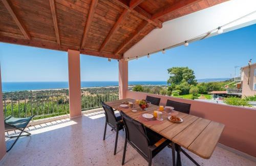 Sarlata House | Villa Thea Ferienhaus mit Meerblick auf Kefalonia