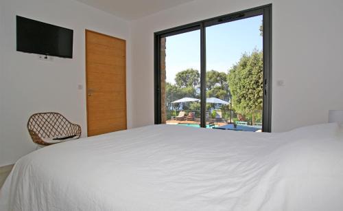 Porticcio Villa | Villa Vue Mer, piscine chauffée, tennis
