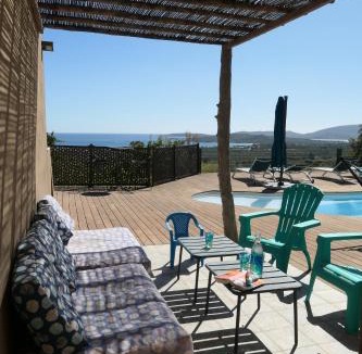 Sainte-Lucie-de-Porto-Vecchio Villa | Villa vue sur mer à 180, baie de St Cyprien, pas de vis à vis