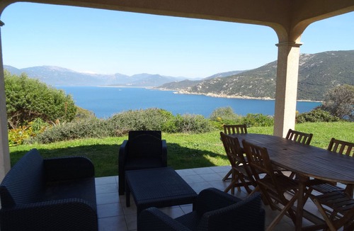 Belvedere-Campomoro Villa | Villa with stunning sea views, 3/4 bedrooms, 6 minutes from the beach on foot.