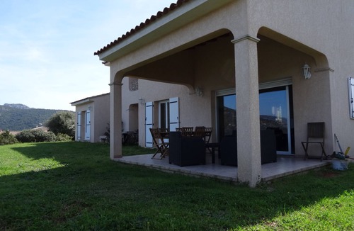 Belvedere-Campomoro Villa | Villa with stunning sea views, 3/4 bedrooms, 6 minutes from the beach on foot.