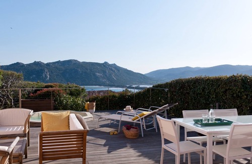 Santa Giulia Villa | Villa with jacuzzi and sea view - Santa Giulia - Residence with swimming pool
