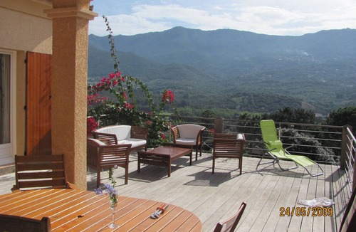 Calcatoggio Villa | Villa with sea and mountains in the Gulf of Liscia