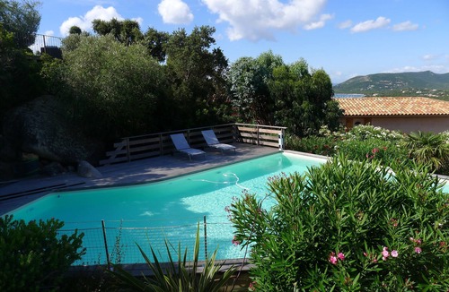 Pinarellu Villa | Villa with sea view, 4 bedrooms with en suite bathrooms, fenced-in pool