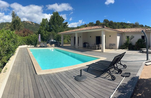 Favone Villa | VILLA WITH SWIMMING POOL 10X4.5 SOUTH CORSICA ON 2000 M2 FENCED GARDEN
