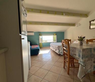 Farinole Apartment | vue mer Studio 2/3 pers 1 bed + 1 cot