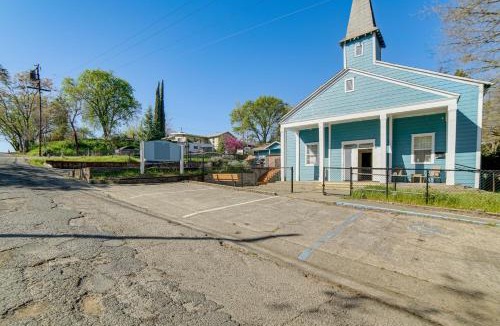 Lakeport House | Walk to Clear Lake! Converted Church w/Game Room