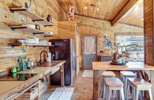 Pioche Cottage | Walk to Main Street! Mtn-view Getaway in Pioche