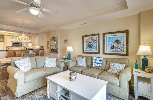 Indian Beach House | Walk to Ocean! Atlantic Beach Condo w/Pool Access