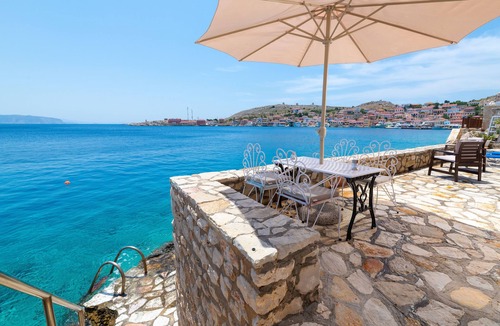Halki Villa | Water-front Boutique Villa, ndirect access to the sea and private big terrace