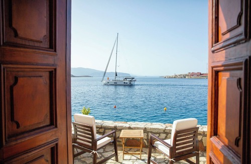 Halki Villa | Water-front Boutique Villa, ndirect access to the sea and private big terrace