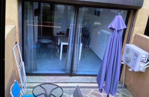 San-Nicolao Apartment | Waterfront studio with mountain view. Pets allowed