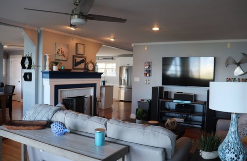 Piney Point House | WATERFRONT 3000 SQFT HOME W/PIER, WRAP PORCH, KAYAK, PADDLE BOARD, FIRE PIT
