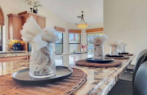 Island at Ocotillo House | Waterfront, Golf Views, Pontoon Boat 3 King Rooms!