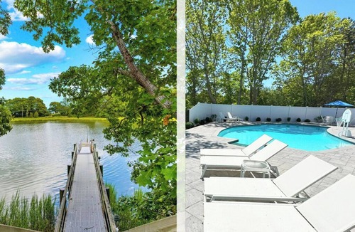 Summersea House | Waterfront home with private boat dock, heated pool, kayaks, A/C, and more